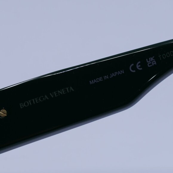 Bottega Veneta BV1176S 007 Sunglasses Green Cat Eye Frame, Green Lenses - Picture 7 of 11